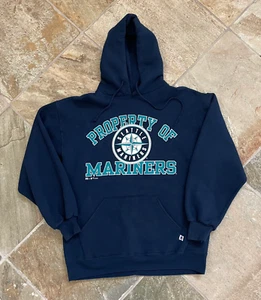 Vintage Seattle Mariners Russell Baseball Sweatshirt, Large - Picture 1 of 7