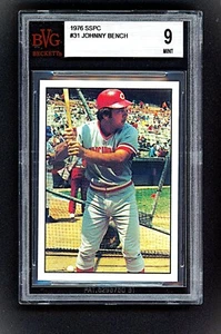 1976 SSPC - Johnny Bench #31 Reds BVG 9 - Bild 1 von 2