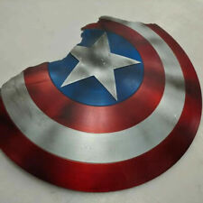 Captain America Broken Shield - Metal Prop Replica Avengers Endgame Broken