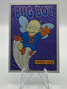 1994 SkyBox The Simpsons Bug Boy #R2 Radioactive Man Trading Card Matt Groening