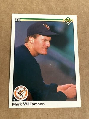 1990 Upper Deck MARK WILLIAMSON #173 ⚾ NO COPYRIGHT DATE ERROR ⚾ orioles - Image 1 of 4