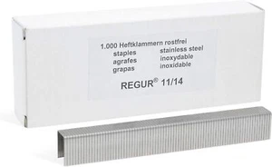 REGUR® Flachdrahtklammern V2A Typ 11/14 mm - Bild 1 von 2