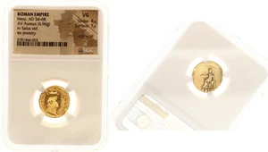 Roman Empire - Emperor Nero (54-68) Gold Aureus Rome - NGC Certified 69381 - Picture 1 of 2