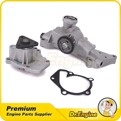 Engine Oil Pump Water Pump fit 2010-2014 Hyundai Genesis Coupe 2.0 - Image 1 of 4