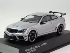 Solido Mercedes Benz C63 AMG black series matt grey 2012 1/43 S4311604 - Foto 1 di 3