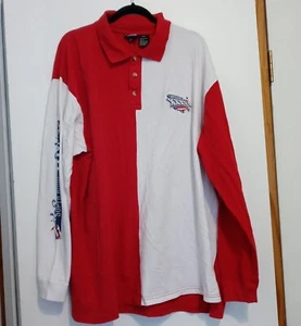 Polo de colección manga larga 3XL del Super Bowl XXXVI de la NFL - Imagen 1 de 7