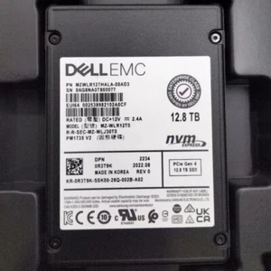 12.8TB SSD SAMSUNG U.3 PM1735 DELL EMC MZWLR12THALA-00AD3 MZ-WLR12T0 0R3T9K nvme - Picture 1 of 4