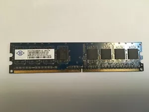 512MB Nanya NT512T64U88B0BY-3C PC2-5300U DDR2 240-P Non-ECC Computer Memory RAM - Picture 1 of 1