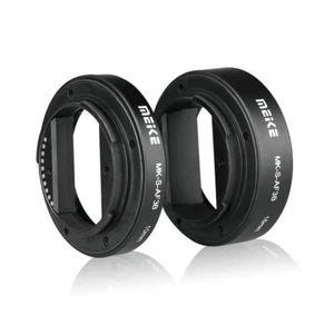Meike MK-S-AF3B Auto Focus Macro Extension Tube Ring For Sony E/FE Mount A7 A9 - Picture 1 of 8