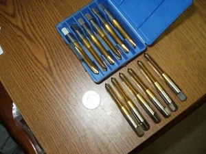 DOALL 3/8-16 Spiral Point HS GH3 Plug Tap (12 PC LOT) - 3-Flute USA MADE #43058 - Picture 1 of 3