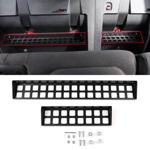 Aluminum Second-row Seat Back Storage Partition For Toyota Tacoma 2016-2022 - Picture 1 of 8