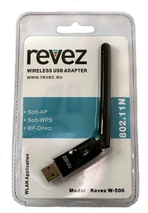 5 x Revez W-500 Wireless USB Dongle Adapter Ralink 5370 Chipset 150mbps RT5370 - Imagen 1 de 2