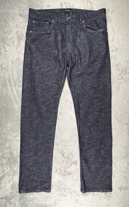 Todd Shelton Herrenjeans 35 x 31 blau dunkle Waschung gerades Bein Denim hergestellt in den USA - Bild 1 von 11