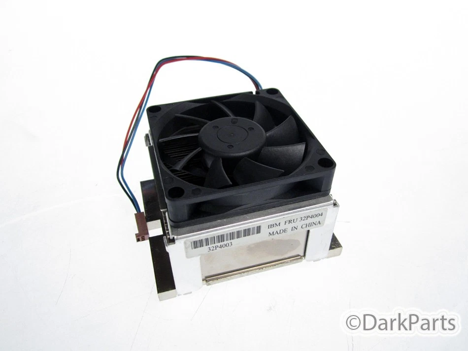 IBM Lenovo Netvista M42 8305 Heatsink & Fan FRU 32P4004 33P0965 32P4003 - Immagine 1 di 1