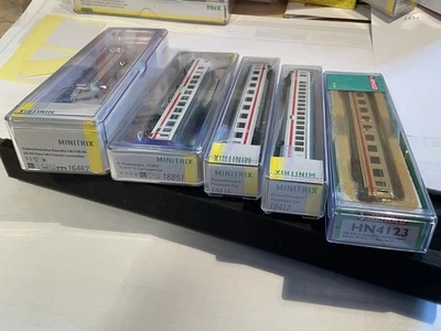 Minitrix IC Zugset 16462 E-Lok Digital/Sound mit Steuerwagen und 3 Wagen OVP - Bild 1 von 4