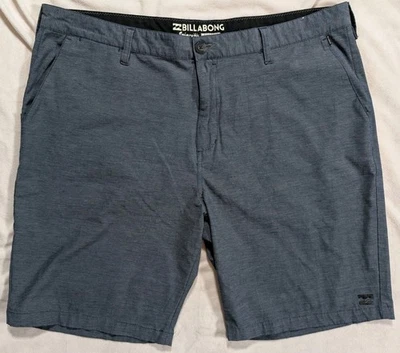 Billabong Mens Shorts Crossfire Submersibles 40 Dark Grey Flat Front - Image 1 of 4