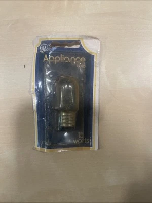 GE Appliance Bulb 15 Watts 115-125 Volt 15T7N  Vintage - Image 1 of 3