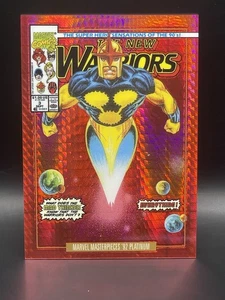 Nova Variant Cover Red Prism 210/292 2024 Marvel Masterpieces 92 Platinum - Bild 1 von 2