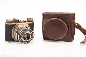 Wirgin Gewirette 127 Film 3x4cm Camera with Gewironar 5cm f/4.5 Lens & Case V26 - Picture 1 of 7
