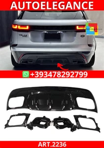ART.2236 Difusor Range Rover Velar SUV L560 2017+ Terminales (Negro Brillante) - Imagen 1 de 3