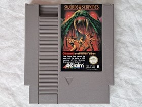 Swords and Serpents - Nintendo NES PAL B EUR FAH-1 NES-WP-HOL / ENG LAN