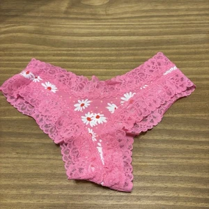 Victoria’s Secret Cheeky-Höschen Pink Daisy Spitze XS - Bild 1 von 3