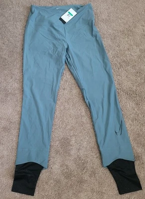 NIKE Mujer SWIM Victory Luxe Leggings de Natación Nuevo con Etiquetas Verde azulado TALLA: XL Foto 1 de 4