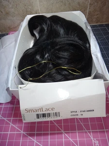 Jon Renau SmartLace - AMBER 5160 Lace Front HAIR WIG Mono Filament 1B - Picture 1 of 7