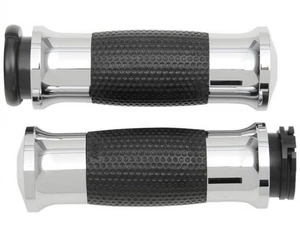 Avon Grips GEL-70-CH-FLY Air Gel Grips - Flame with Fly-by-Wire Throttle - Chrom - Picture 1 of 3