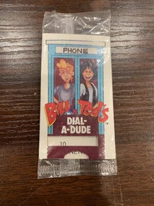 bill And ted’s excellent adventures Dial A Dude Phone List Vintage Toy - Picture 1 of 7
