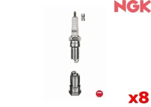 NGK Spark Plug FOR Peugeot 604 1978-83 2.7 SL BP6EFS x8 - Picture 1 of 1