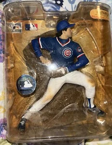 Camiseta deportiva azul variante de McFARLANE RYNE SANDBERG COOPERSTOWN COLECCIÓN CHICAGO CUBS - Imagen 1 de 2