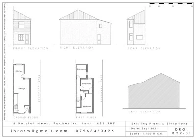 Planning permission single storey extension - Nationwide coverage - Image 1 of 4