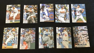 Lot of 50 Los Angeles Dodgers Baseball Cards - Image 1 of 4