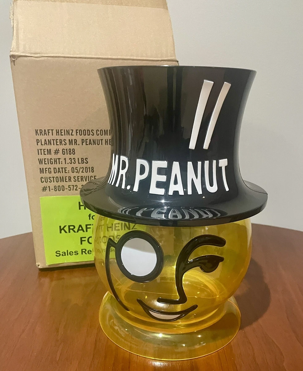 ミスターピーナッツ　ヘッドディスプレー　コンテナー　ストア　プラスチック ミスターピーナッツ ヘッドディスプレー コンテナー ストア