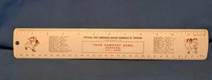 1957 Chicago White Sox Metal Schedule Ruler - Picture 1 of 5