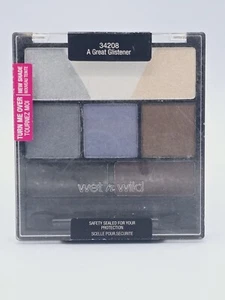 WET N WILD COLORICON 8 EYE SHADOW PALETTE #34208 A GREAT GLISTENER - Picture 1 of 3