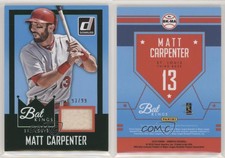 2016 Panini Donruss Bat Kings Green /99 Matt Carpenter #BK-MA