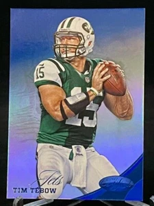 2012 Certified Mirror Blue #10 Tim Tebow New York Jets /100 - Picture 1 of 2