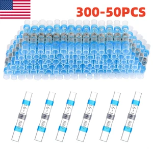 300 Stck. Lötdichtung Muffe Wärmeschrumpfstoß Draht Verbinder Terminal Wasserdicht USA - Bild 1 von 9