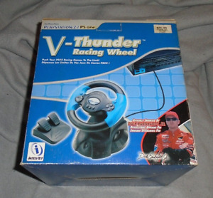 InterAct V-Thunder Racing Wheel & Pedals controller - Playstation 1 & PS2 system