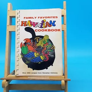 Hawaiian Community Cookbook Family Favorites Howard Hansen 1973 250 Recipes VTG - Imagen 1 de 6