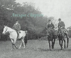 The Hertfordshire Hunt 1903 3 Page Photo Article B8 - Picture 1 of 4