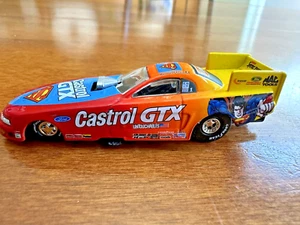 John Force, Superman Castrol GTX 1:64 99 Ford Mustang Funny Car No box great! - Picture 1 of 10