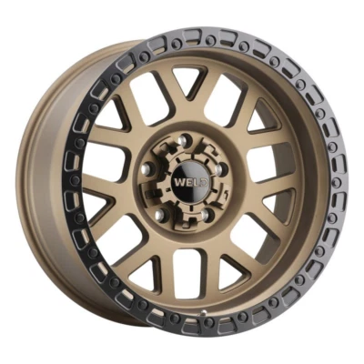 WELD OFF-ROAD Cinch W115 22X10 5X139.7/5X150 ET-18 Satin Brz / Black (Qty of 4) - Image 1 of 2