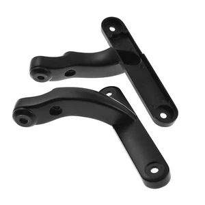 Noir Support de clignotant éclairage auxiliaire feu antibrouillard pour Touring - Picture 1 of 6