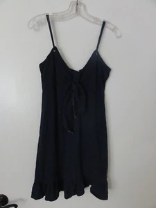 Juicy Couture CHOOSE SLEEP Jersey Nighty Navy & Striped Bow Sz S NWT - Picture 1 of 14