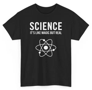 Camiseta Science It's Like Magic But Real Divertida - Camiseta Novedad Science Lovers - Imagen 1 de 53