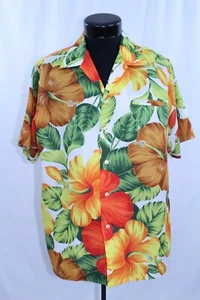 Camisa Hawaiana Pacific Isle Creations Hecha Hawaii Aloha Tropical EE. UU. XL ALTA DE COLECCIÓN - Imagen 1 de 12