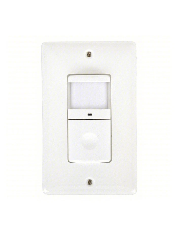 Hubbell White Motion Sensor Light Switch Occupancy Vacancy PIR 1000W ATP2000W